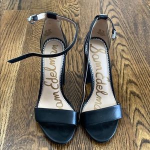 Sam Edelman black 4inch yaro size 6